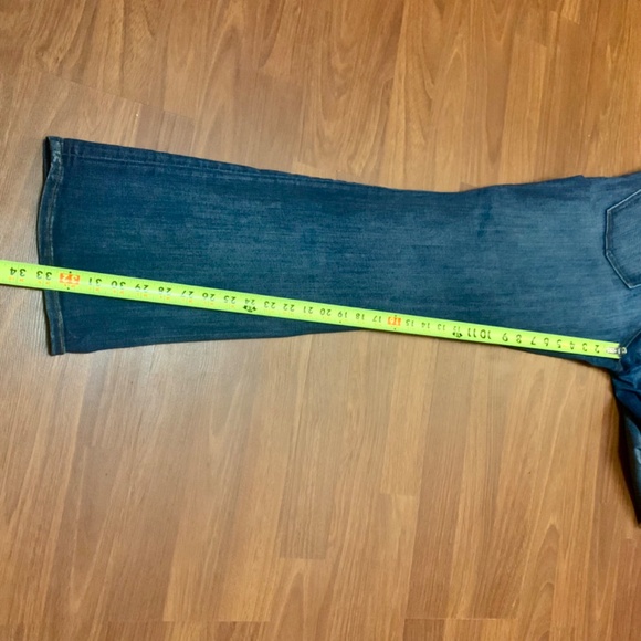 Women’s GAP, 1969 boho/western stretch bootcut blue jeans/ 33R/ US size 14-16 - Picture 14 of 14